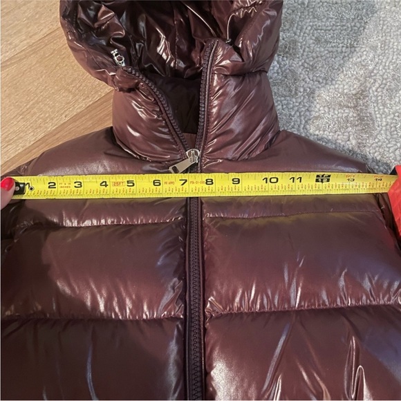 Moncler X Genius Winter Jacket Brown/Burgundy - Picture 3 of 6
